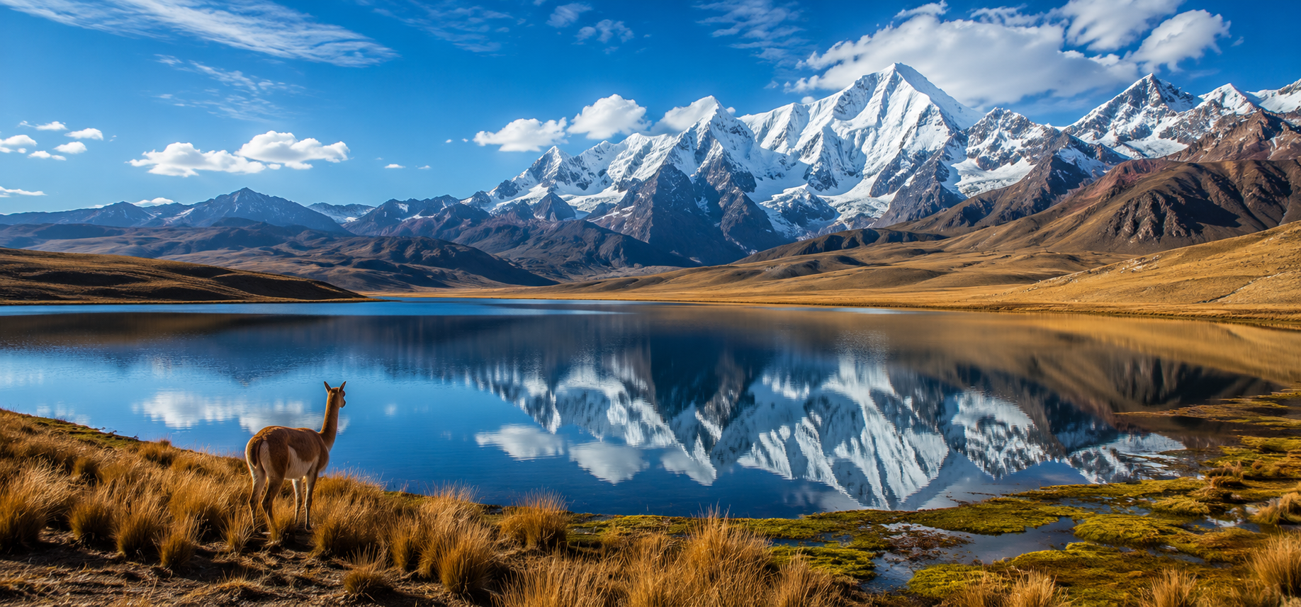 Lago y cordillera